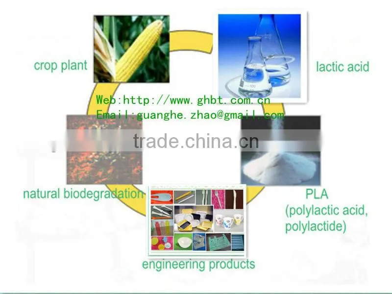450ml polylactide plastic bottles for cosmetics 100% biodegradable