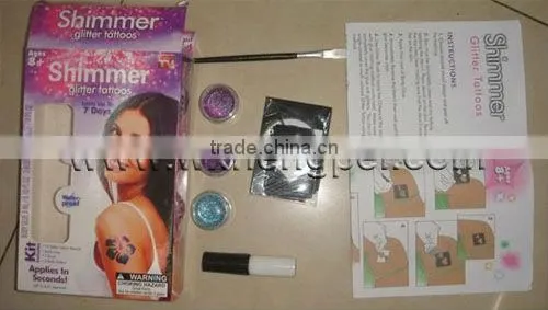Shimmer Glitter Tattoos / Tomato Baby DIY Glitter Tattoo