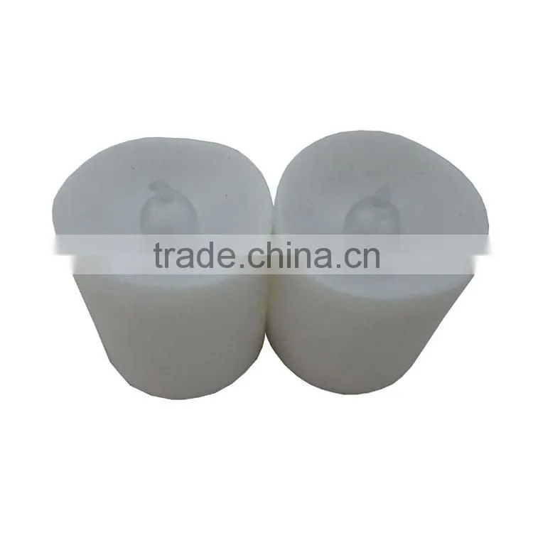 Christmas flameless decoration mini led pillar candle holde