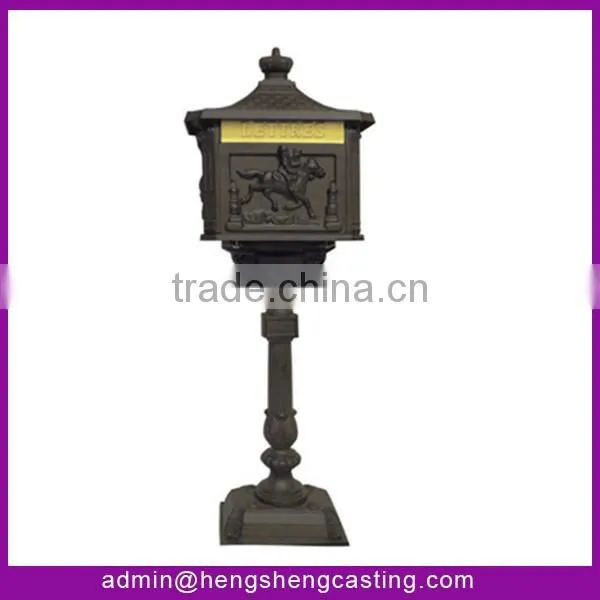 Decorative metal mailbox,mailboxes made in china