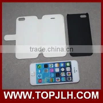 factory oem service customize pu leather wallet case for iphone 6 , uv print