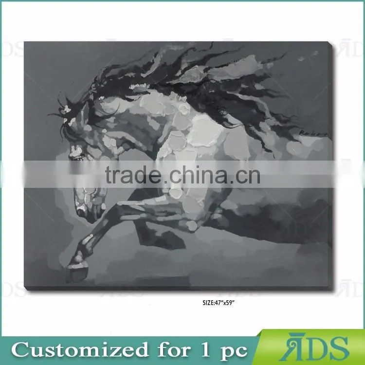 Giclee Print Horse Oil Painting On Canvas