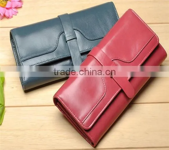 Custom many color woman's leather purse