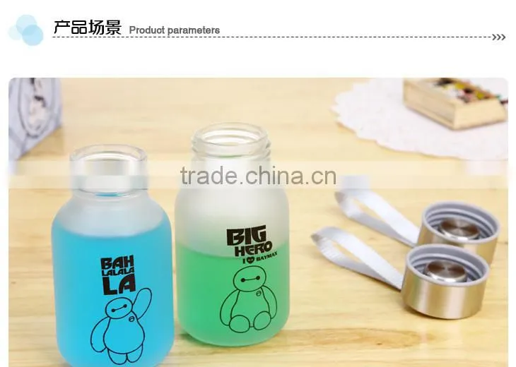 150ml hand made glass bottle BPA free glass bottle