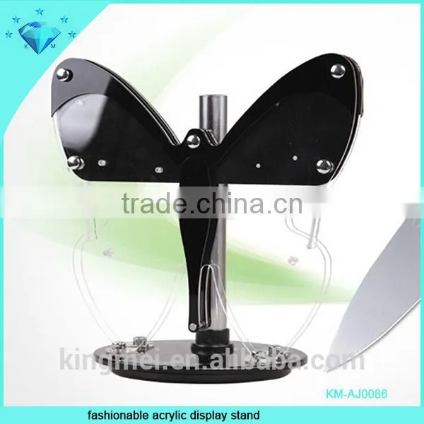 fashionable acrylic display stand with metal screw