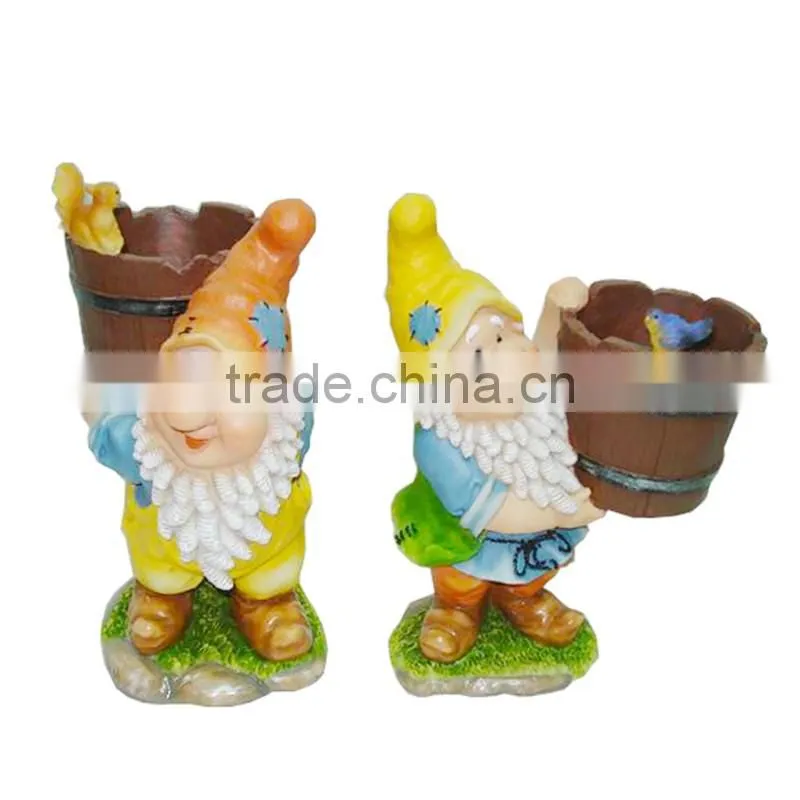 Polyresin garden gnomes