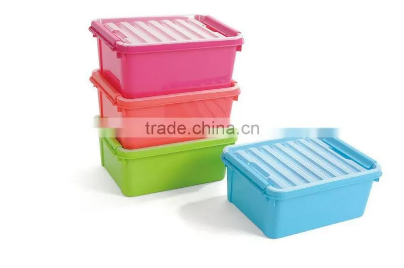 8.5L plastic storage Box / Finishing Box with cover and lock