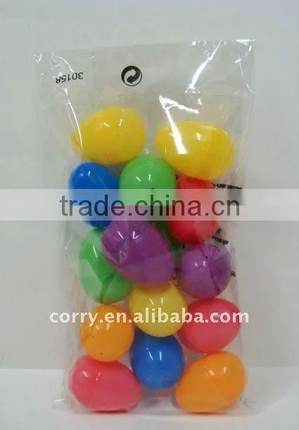 Easter decorative colorful pearlized eggs