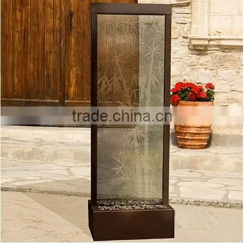 Tranquil indoor waterfall landscape designs