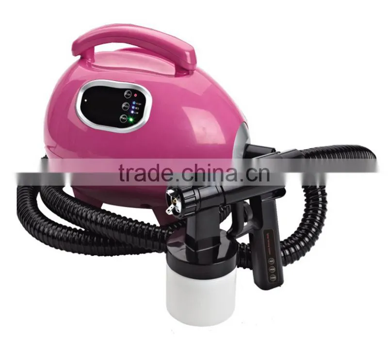 Indoor Small Body Tanning Bed Mini HVLP Electric Spray Tan Gun Professional Airbrush Home DIY Portable Solarium Tanning Machine