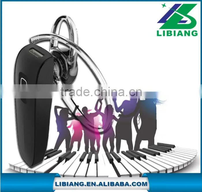 High quality white & black wireless hidden invisible bluetooth 4.0 earphone