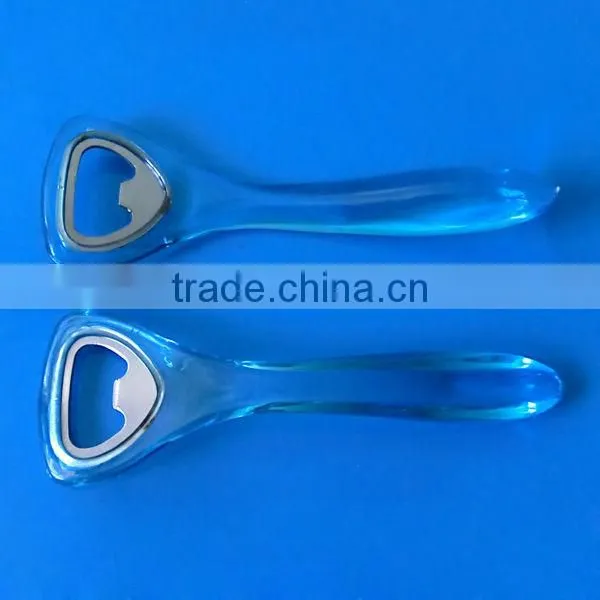 Stainless Steel Bottle Opener with Plastic Handle