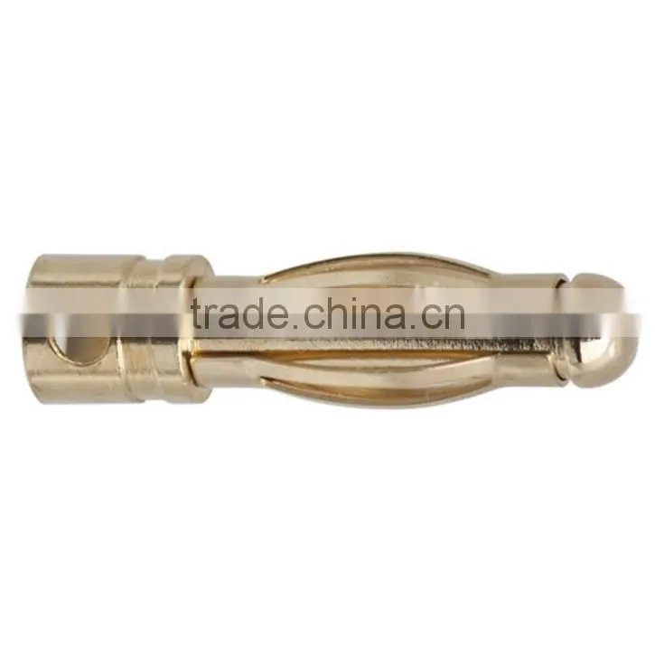 2.0MM 3.0MM 3.5MM 4.0MM 5.5MM 6.0MM male&female Gold Bullet Banana Connector plug for ESC Lipo RC battery motor