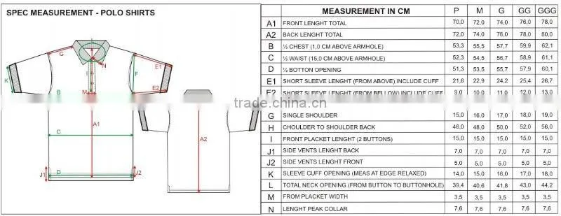 Mens polo collar three button placket jersey golf shirts