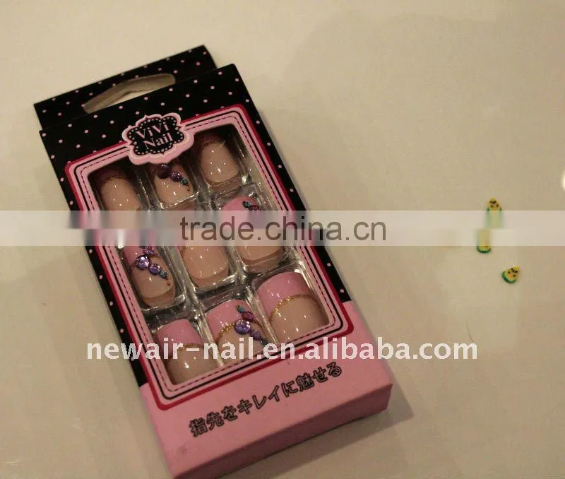VIVI NAIL SERIES-SQUARE LUXURY ART NAIL
