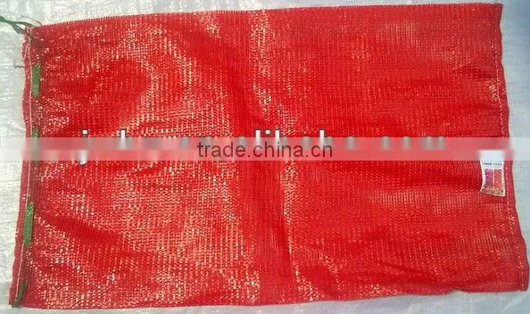 plastic mesh bag for packing onion potato