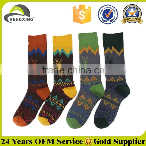Japanese original single and double needle road in Europe and the United State warm cotton stockings