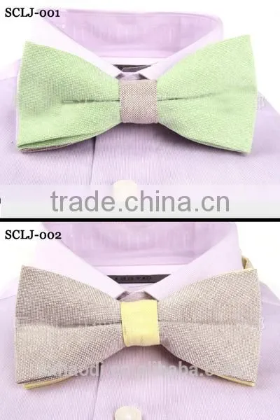 HD-T127 New fashion classic polyester colorful custom bow tie