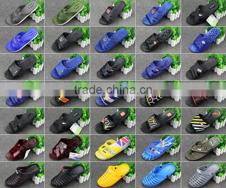 GZY high quality warehouse guangzhou men shoes casual sandal indoor elastic model 2017 stock