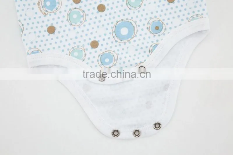 2017 Circle Design Baby Rompers