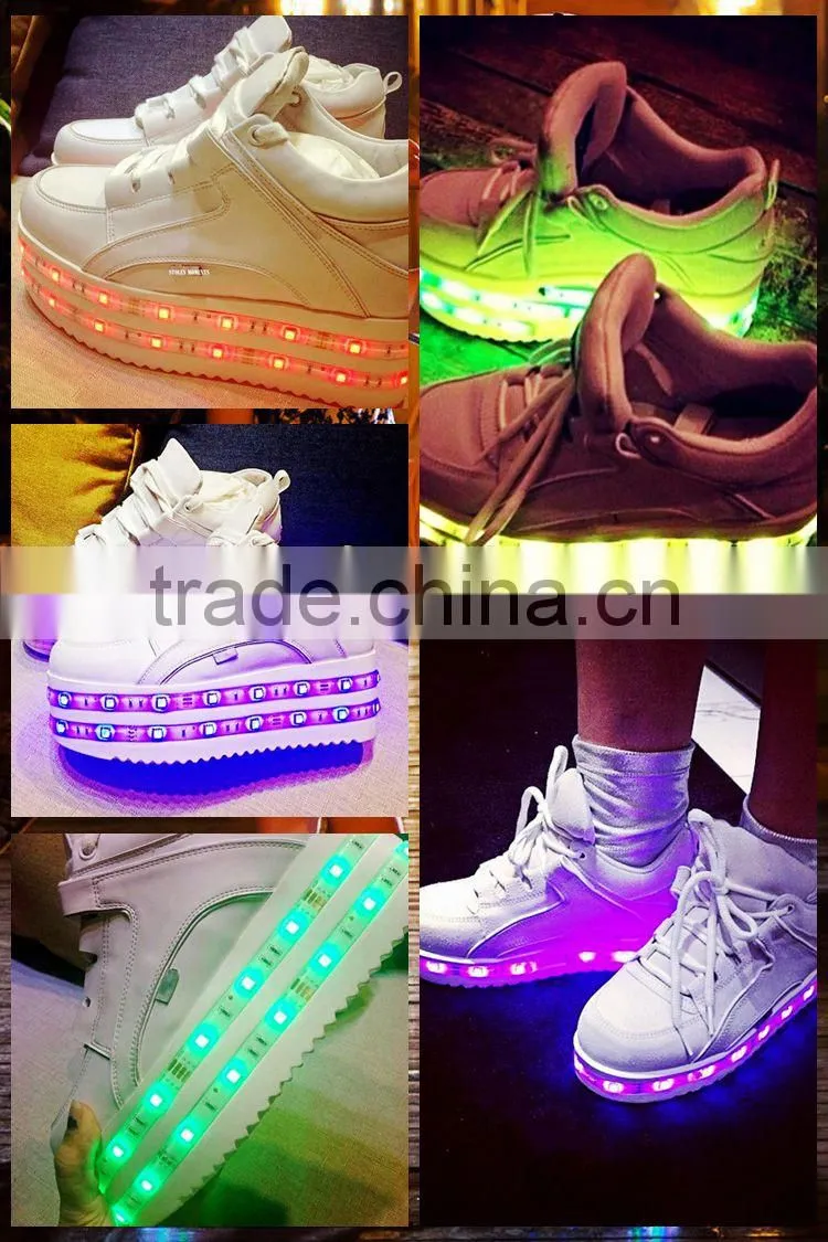 HFR-ZS-1 2015 bluetooth twin lamp USB retail led light up shoes