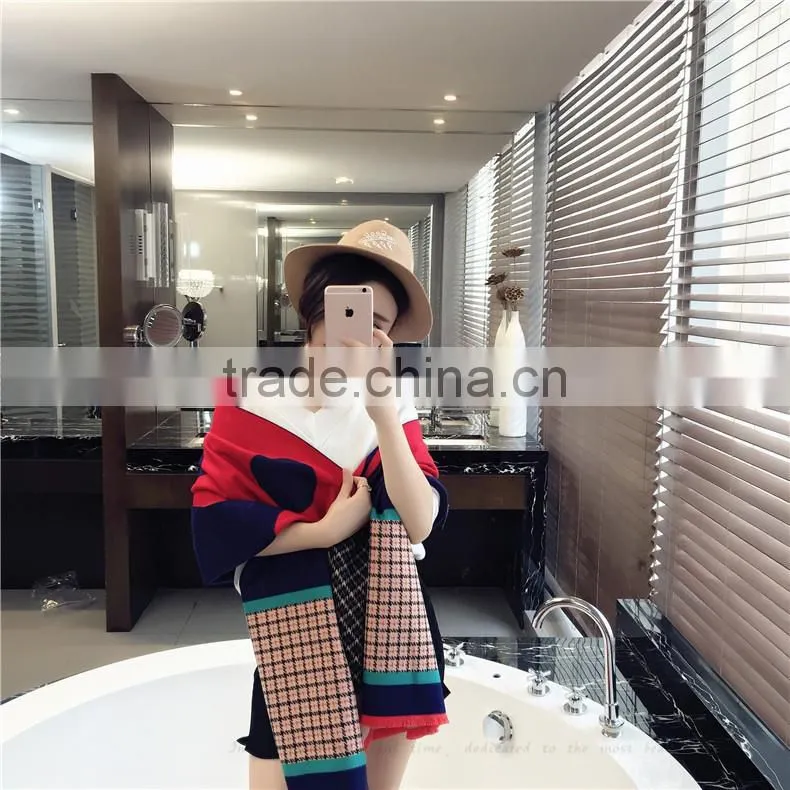 High Quality Winter Fashion Women Scarves Personality Swallow Pattern Sided Long Section Wraps Pashm Women Scarf