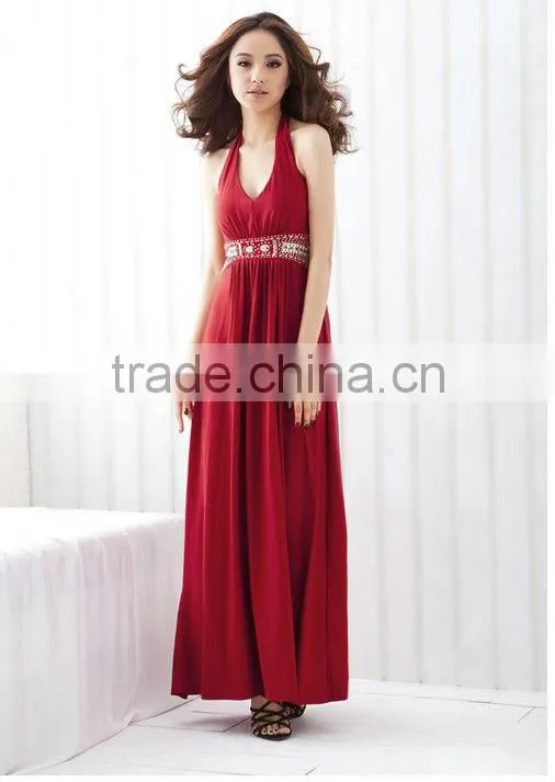 party Evening Halter Design Woman's Dresses