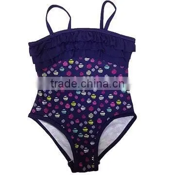 Kids Swimsuit Swimwear One Piece cut bow