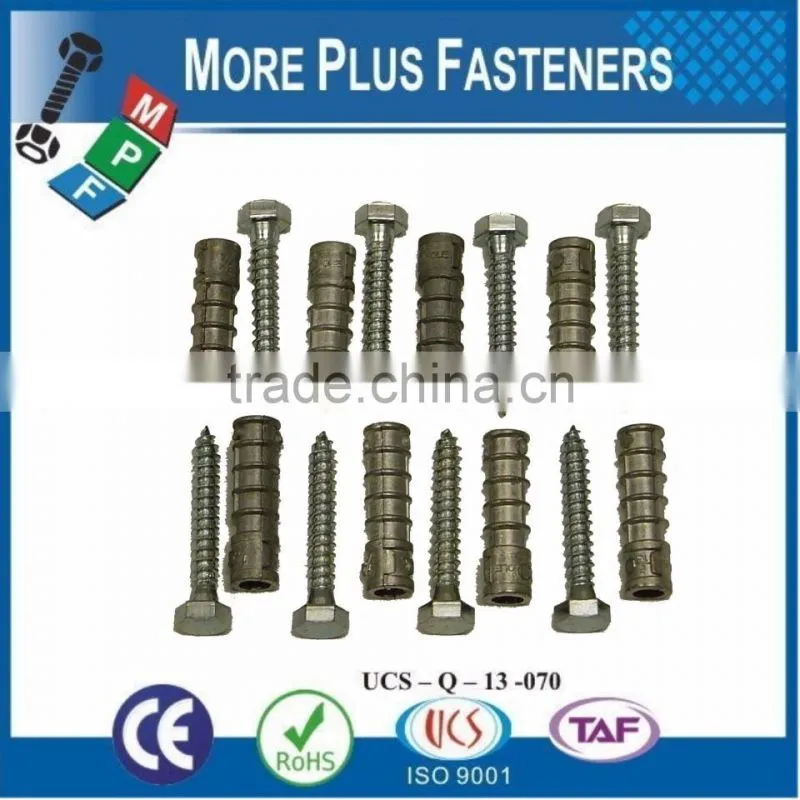 Made in Taiwan Lag Screw for Anchors