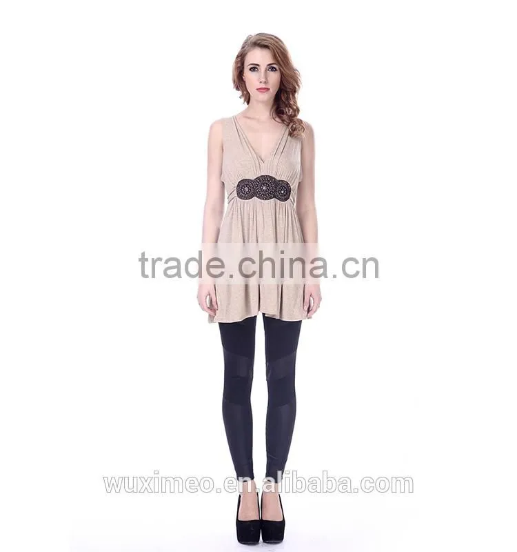 Latest design Summer superior blouse shirts women