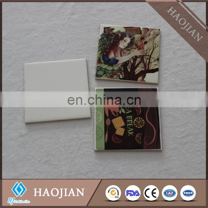 10*10 cm Ceramic Tiles Customized Designs Tiles for Sublimation printing