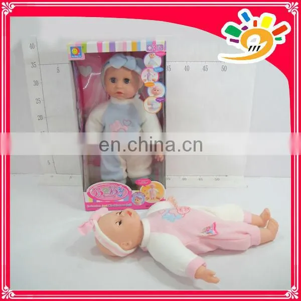 13" induction reborn dancing doll baby for kids