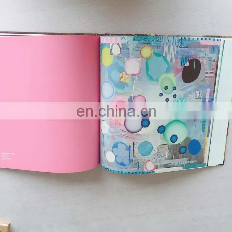 Colorful Painting Book Printing , Custom Cheap Art Paper books Printing With Hardcover