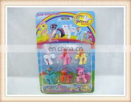 soft plastic magic rubber horse toy