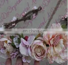 Aidocrystal elegance wedding party bridal fascinators,fashion flower crown,women hair accessories
