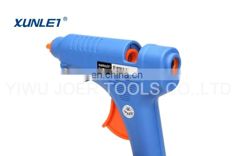 XL-C100 100w blue regular hot melt glue stick adhesive gun