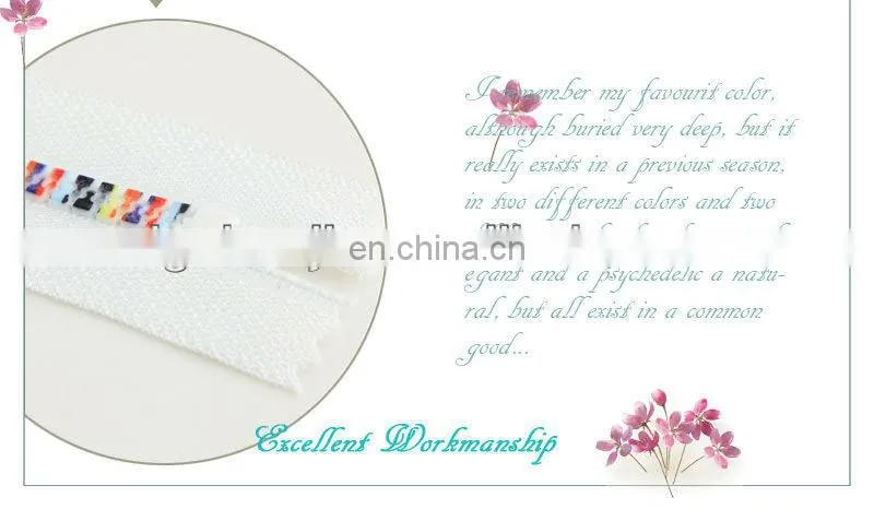 Customized fashion ybs zipper