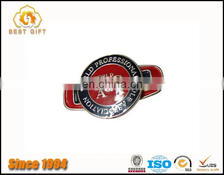 Guangdong Factory Custom Logo Golf Ball Marker Epoxy Animel Magnetic Golf Hat Clips