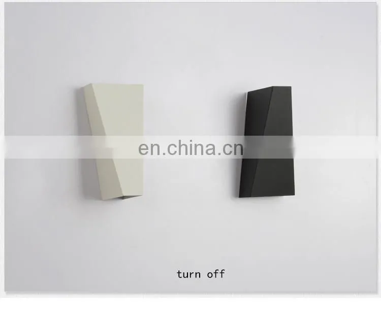 Bedroom Bedside Living Room Creative LED Modern Wall Lamp Minimalist Shaped Decorative Iron Wall Lamp