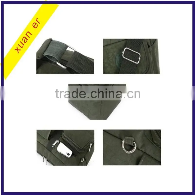 Wholesale fashion canvas messenger shoulder bag for women