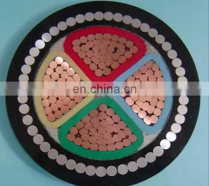 XLPE insulated high tension 660v electric cable YJV32