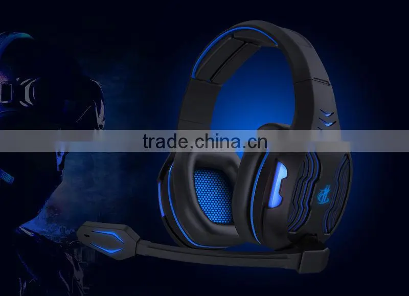 huge size earmuff 2016 hifi bass driver gaming headset like ture war