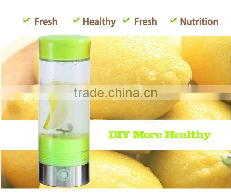 Mini travel blender/400ml travel juice blender BPA Free/Multi-functional fruit processor blender