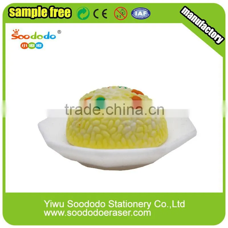 sushi Shaped Eraser,Cartoon Food Eraser