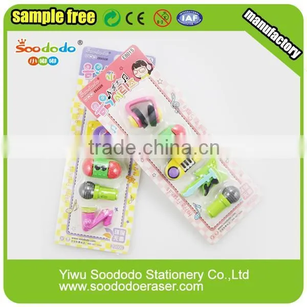 3D Card Packing Lovely Eraser