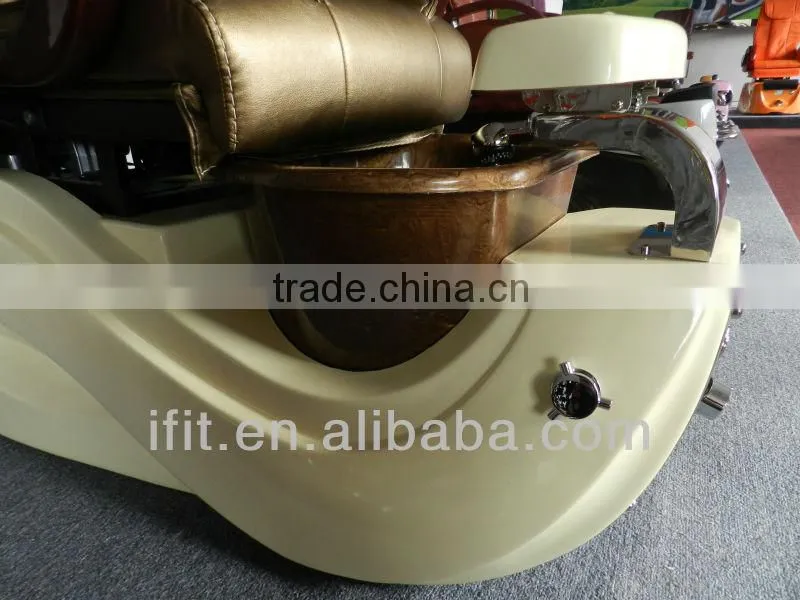 China factory sale luxury pedicure spa massage chair for nail salon 2015