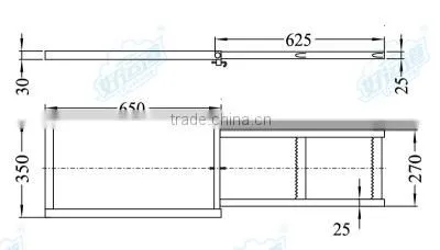 08601 Truck Folding step with 2 ladders