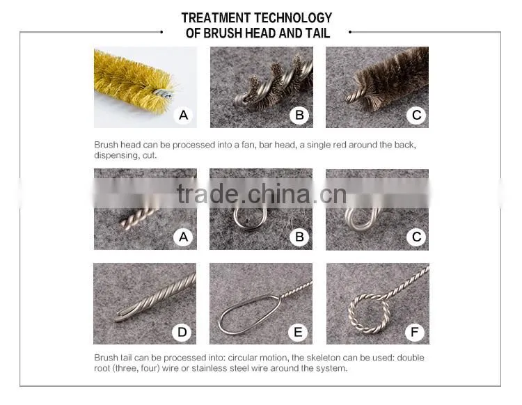 Fcatory direct selling stainless wire brush polishing for machine