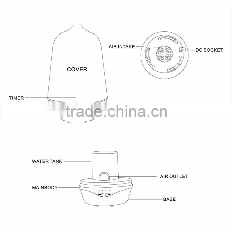antique new aroma diffuser humidifier