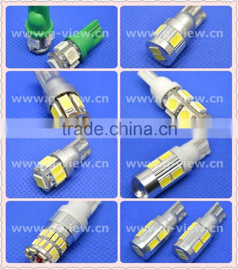 High Surperbright led car light 12v , auto led t10 8smd 1206 led car light , auto led bulb w5w